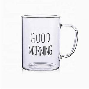 Khuyến mãi nóng 450 ML 15OZ Ly thủy tinh trong suốt dùng cho cà phê/bia/sữa/trà/nước - Product Image 4