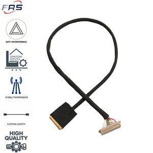 Beliebtes Großhandels-LVDS-Kabel, anpassbare, wasserdichte Kabelkonfektion mit Multi-Steckverbindern DF13 2*15p auf 0.5 30p mit hoher Klickfestigkeit - Product Image 2