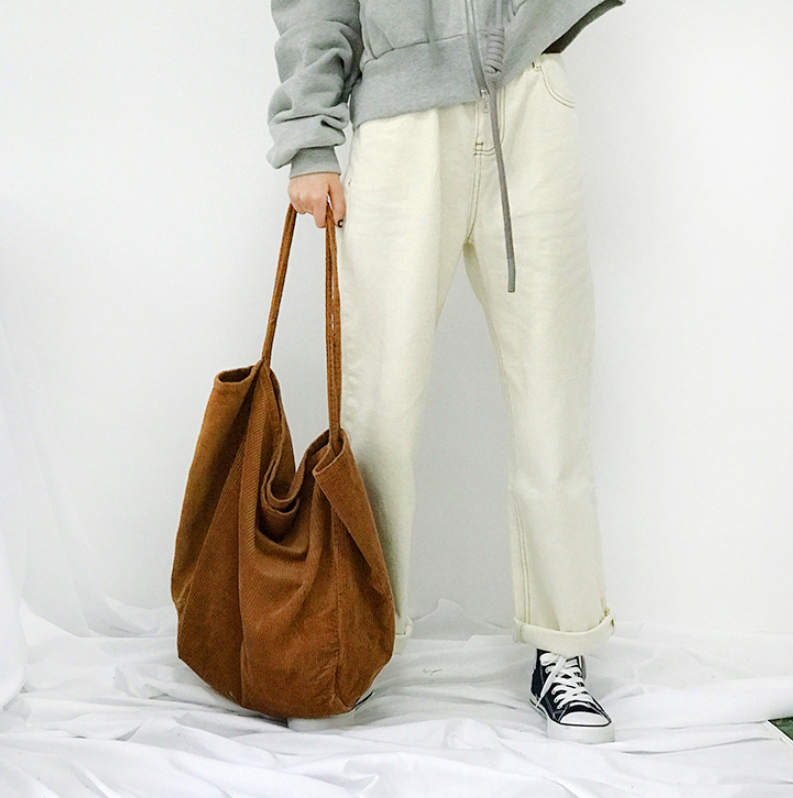 Лидер продаж, модная вместительная Женская сумочка, сумки на плечо, корейский Повседневный тоут, кошелек, зеленая Вельветовая сумка для покупок