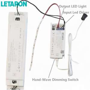 लेटारन Dc12/24v 5000म्मा 60/120w इन्फ्रारेड सेंसर डाइमिबल हैंड-वेव ccct स्विच एलईडी लाइट कंट्रोलर - Product Image 3