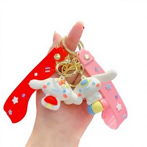 Nuevo Colgante de Plástico con Diseño de Perro Laurel, Estilo Anime, Lindo y Creativo, para Bolsas, Llavero, Venta al por Mayor-F - Product Image 1