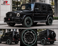 Jantes forgées 19 20 21 22 24 pouces, style fibre de carbone, jantes en alliage personnalisées, design aérodynamique pour G63 AMG Urus Range Rover