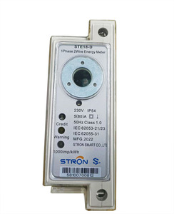 Đồng Hồ Đo Năng Lượng Trả Trước Chia Một Pha DIN-Rail Phần Mềm Bán Hàng Tự Động Miễn Phí - Product Image 2