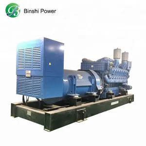 Niedriger Kraftstoff verbrauch Silent 1250KVA Aggregat Diesel Generator Set Kontinuierlicher Strom generator für Big Mall auf den Philippinen