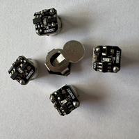 Mini Linterna LED Magnética de 7.5mm con Función Intermitente, Funciona con Batería, para Manualidades y Decoración de Fiestas (Batería Incluida)