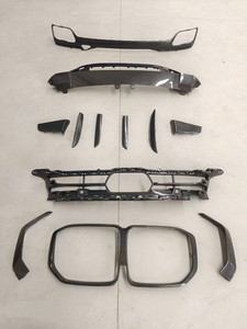 ชุดแต่งคาร์บอนไฟเบอร์สไตล์ OEM สำหรับ BMW X7 พร้อมลิ้นกันชนหน้าคาร์บอนไฟเบอร์แบบมีไฟขนาดใหญ่ สภาพใหม่ - Product Image 6