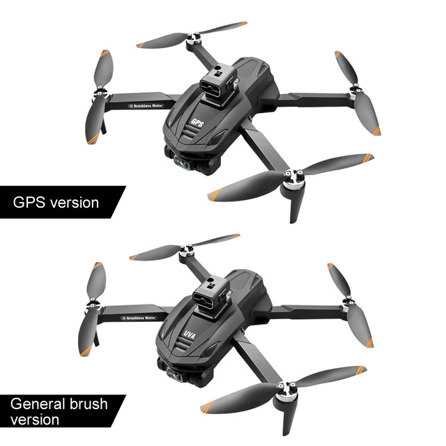 2025 V168 MAX GPS Drone 4K Professional HD Dual Cameras Long Range WIFI RC Drone with Screen RC Portable Drone