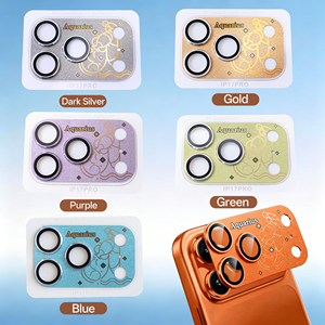 Protection d'écran en verre trempé 2.5D 9H en gros 2025, anti-traces de doigts, anti-rayures, coque arrière en alliage d'aluminium mat pour - Product Image 1