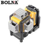 Niveau laser rotatif de qualité industrielle avec batterie 18650, laser vert, auto-nivellement électronique, mesure de ligne