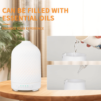 Diffuseur d'arômes ultrasonique LED 7 couleurs à prix d'usine, humidificateur à brume froide pour chambre à coucher, parfum et éclairage d'ambiance