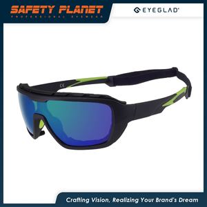 Gafas de sol envolventes deportivas profesionales de estilo de vida con protección UV con almohadillas nasales antideslizantes - Product Image 3