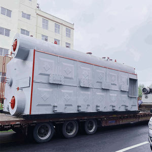 Chaudière à vapeur industrielle horizontale à double tambour à <span class=keywords><strong>condensation</strong></span> au gaz ou au mazout de la série SZS, <span class=keywords><strong>prix</strong></span> d'usine directe ZhongFei Chine - Product Image 5