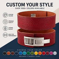 Ceinture de musculation de luxe en cuir de vachette à écailles de dragon, large, avec soutien dorsal, pour la musculation, le powerlifting et les exercices de force