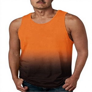 Men’s <b>Oversized</b> Muscle Tank <b>Top</b> Heavyweight Cotton Sleeveless Gym Workout Bodybuilding Streetwear Casual Summer Sports <b>Vest</b> - Product Image 1