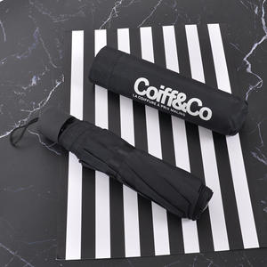 Оптовая продажа, защищенный от ультрафиолетового цвета зонтик, рекламный открытый индивидуальный принт, Складной Карманный Зонт для путешествий - Product Image 4