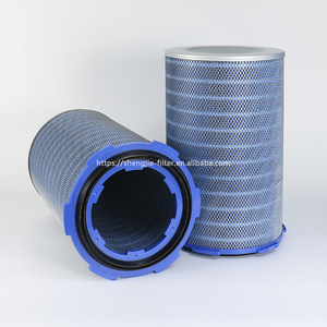 नई उच्च निस्पंदन दक्षता टिकाऊ डिजाइन औद्योगिक धूल कलेक्टर सेल्युलोज एयर फिल्टर कारतूस 325x215x500 - Product Image 3