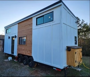 Moderna Casa Prefabricada Móvil Grande, Remolque de Viaje para Exteriores con Dormitorio Tipo RV - Product Image 2