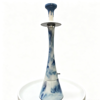 Ensemble de fumoir à chicha en marbre de luxe Egoisto avec techniques de laque
