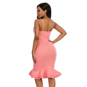 Hàng Mới Tulum Bayan Giyim Sexy Uzun Deri Mini etek Kleid Mùa Hè Của Phụ Nữ Xu Hướng Quần Áo Cho Phụ Nữ Ăn Mặc Giản Dị - Product Image 5