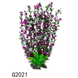 Plantas de pecera artificiales de 52cm, pecera, paisajismo, plantas acuáticas, accesorios para acuarios - Product Image 6