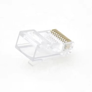 Kết nối công nghiệp dễ dàng để cài đặt <span class=keywords><strong>Ethernet</strong></span> rj49 rj50 10p10c nam Cat 7 Cat 6 không thấm nước unshild <span class=keywords><strong>RJ45</strong></span> đi qua kết nối - Product Image 2