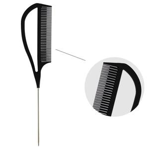 <span class=keywords><strong>Pettine</strong></span> per Parrucchieri Personalizzabile con Logo, Ecologico, per Tintura, Meches, Intrecciatura e Trattamento Antipidocchi, con Manico in Plastica - Product Image 4