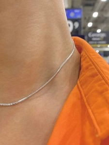 Collar de Cadena con Grabado NK en Acero Inoxidable, Estilo Hip Hop para Hombre, Gargantilla para Mujer, Joyería de Moda, Accesorios de Tendencia, Venta al Por Mayor - Product Image 5