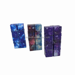 Bán Buôn 4Mm Chống Căng Thẳng Chống Lo Âu Giải Nén Giảm Áp Đồ Chơi Vô Hạn Bầu Trời Đầy Sao <span class=keywords><strong>Fidget</strong></span> Cube - Product Image 6
