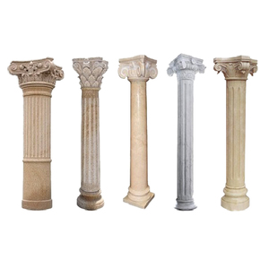 Pilar de decoración al aire libre personalizado columna de mármol de granito romano interior Pilar de <span class=keywords><strong>piedra</strong></span> tallada - Product Image 2