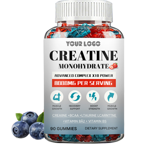 Suplemento Deportivo Vegano OEM, Gomitas de Creatina Monohidrato con Sabor a Bayas Mixtas para el Crecimiento Muscular, Pre-entrenamiento y Desarrollo Muscular - Product Image 2