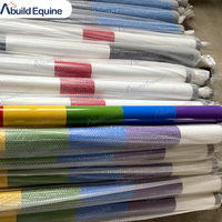 ABUILD Nouveau design Poteaux de saut d'obstacles équestres en plastique et bois colorés 3m/3.5m