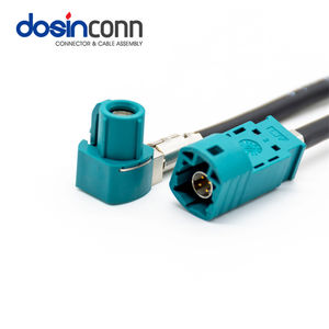 Câble coaxial HSD Z <span class=keywords><strong>Code</strong></span> bleu marine mâle vers prise femelle HSD avec câble coaxial RG174 50 ohms pour faisceau de câblage automobile 6 GHz - Product Image 6