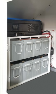 LED-Lichtquellen turm Weiß emittierender Farb turm RGB emittierender Solar turm Straßen beleuchtungs turm Gleichstrom betriebener Lichtmast - Product Image 6