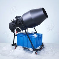 Canon à mousse mobile AC 3000W pour parcs aquatiques de maternelle, piscines extérieures, scènes – Machine à bulles automatique