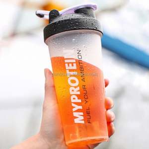 Custom Personalized Logo Free Thick Fitness Sports Plastic Water <b>Bottle</b> Gym Outdoor Whey Protein <b>Shaker</b> <b>Bottle</b> - Product Image 3