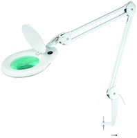 Adjustable LED Magnifying Lamp With Clamp Swing Arm Magnifier Light for Nail Salon Beauty Spa Electronics Repair Jewelry