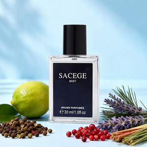 <span class=keywords><strong>Perfume</strong></span> Oriental Amaderado para Hombre de 30 ml, Fabricante Personalizado, con Notas de Bergamota, Lavanda, Cedro, Ámbar y Almizcle, Fragancia de Lujo - Product Image 1
