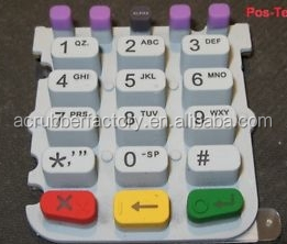 keypad custom silicon rubber type