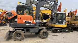 รถขุดล้อยาง Doosan DX60w มือสองจากเกาหลี รถขุดล้อยาง Doosan DX60 นำเข้าพร้อมบรรจุภัณฑ์เดิม - Product Image 3