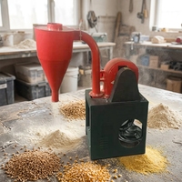 Broyeur de maïs auto-amorçant à marteaux, faible bruit, pour céréales et aliments pour animaux