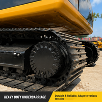 Excavatrice sur chenilles Caterpillar 320D, puissante machine de terrassement pour la construction, l'exploitation minière et les travaux de terrassement, équipement industriel
