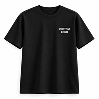 T-shirt Homme Personnalisé 100% Coton 300 GSM Épais Coupe Boxy Épaules Tombantes Col Rond Court Oversize Streetwear