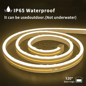 USB Giáng Sinh Dải Ánh Sáng 5V Điện Áp Thấp Linh Hoạt Neon Silicone Cảm Ứng Không Thấm Nước Điều Khiển Thay Đổi Độ Sáng LED Trang Điểm Gương Cạnh Giường Ngủ - Product Image 6