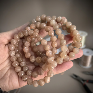 Agate Beaded Bracelets Round Classic Unisex Jewelry Fashion Accessories Natural Stone Handmade Bracelet <b>Set</b> - Product Image 2
