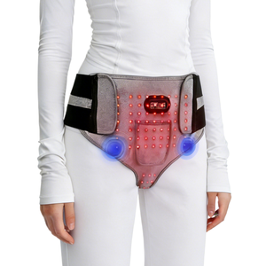 Ceinture de thérapie LED 660nm pour hernie, soulagement de la douleur, masseur de hanches, sous-vêtement chauffant pour parties intimes, aine, abdomen et utérus - Product Image 1