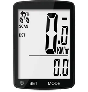 best seller Wireless Multifunctional waterproof LCD Screen cycle Speed meter computer for Bicycle with mount holder