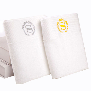 Al por mayor 100% <span class=keywords><strong>Egipto</strong></span> algodón Hilados de torsión de alta calidad diseño de moda juego de toallas de baño - Product Image 1