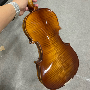 Violín de Madera Maciza Pintado a Mano, Económico, con Patrón Decorativo, Tamaños 1/8-4/4 - Product Image 3