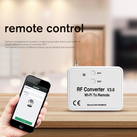 Convertidor WIFI RF de Frecuencia Amplia INTEGER INT-156 (240~930Mhz) con Funciones de Codificación Variable, Aprendizaje y Código Fijo, Alcance de 100m para Dispositivos Android/iOS