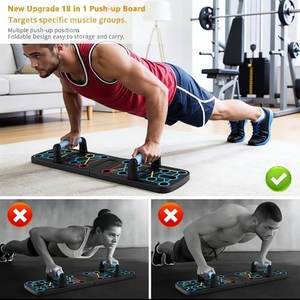 <span class=keywords><strong>Banc</strong></span> de fitness pliable multifonctionnel pour la maison, sculpture précise du torse, entraînements portables - Product Image 4